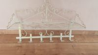 Wandgarderobe Metall Shabby Chic mit Hutablage Bayern - Stein Vorschau