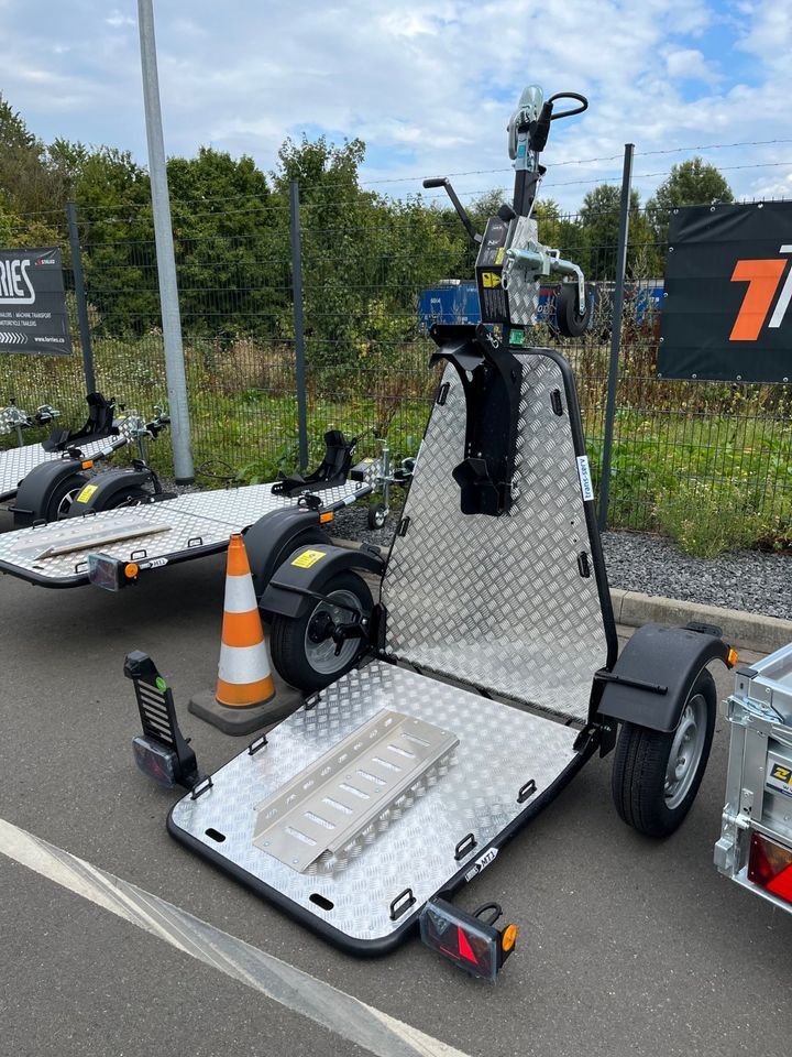 TOP Trailer Motorrad Anhänger Lorries MT-1 mit 750 kg NEU+SOFORT in Weilerswist