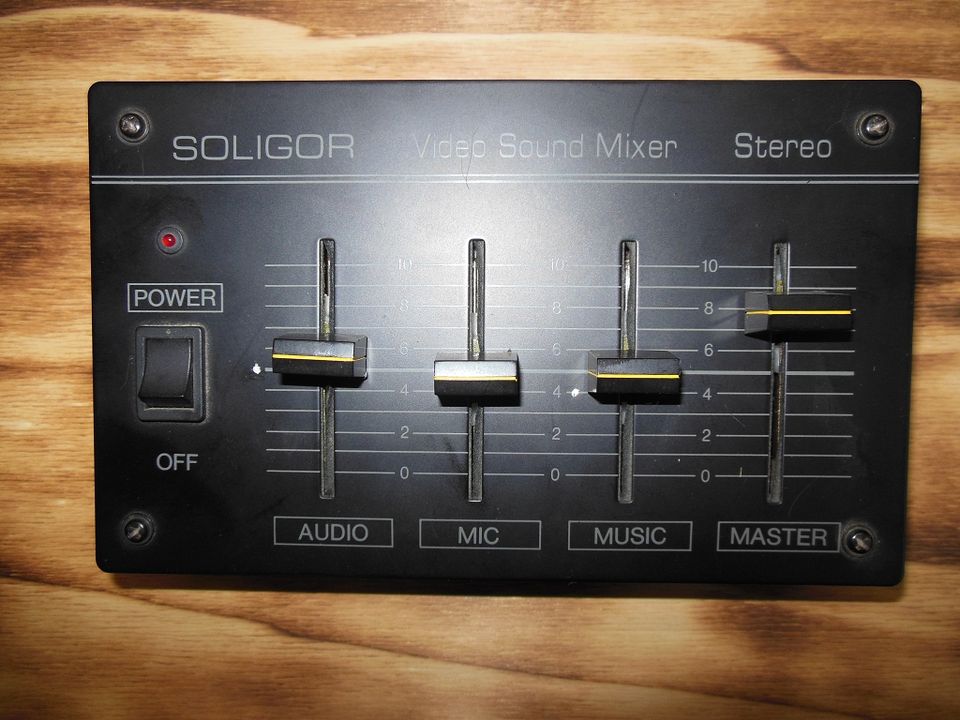 SOLIGOR Video Sound Mixer Stereo in Jembke