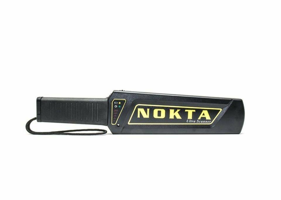 Nokta Ultra Scanner Pro Security Metalldetektor Handdetektor in Bunde