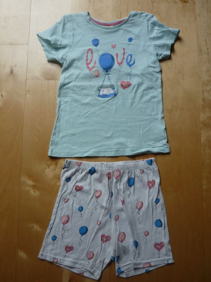 Shorty, kurzer Pyjama, kurzer Schlafanzug 5 Stück Gr. 122/128 in Nürnberg (Mittelfr)