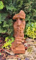 Figur Gesicht Rost Hand Garten Metall 30 cm NEU Niedersachsen - Bissendorf Vorschau