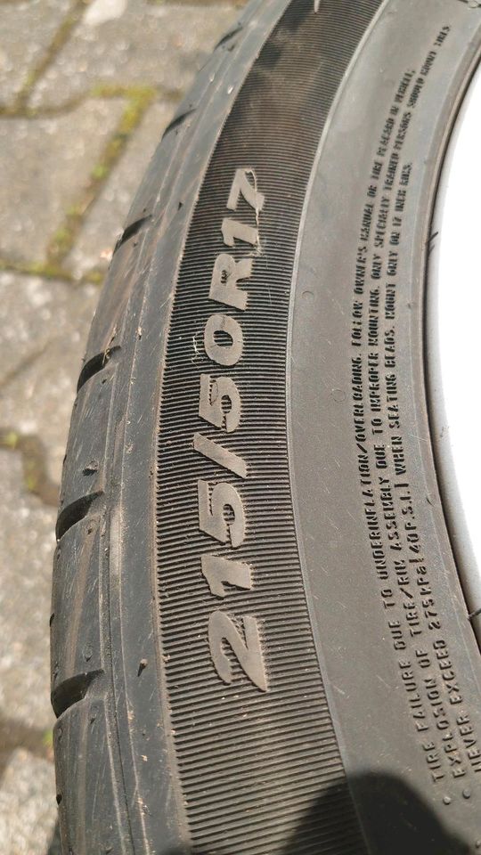 Nexen 215/50R17 Sommerreifen auf Alufelgen in Hamm