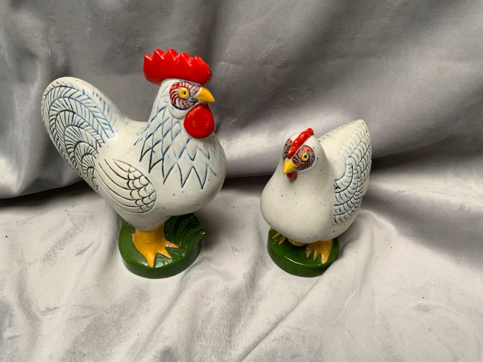 Huhn Henne Figur Keramik Design Schweden Vintage Rarität in Datteln