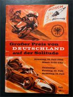 Formel1 Programmheft Solitude 1962 Hessen - Rödermark Vorschau