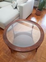 Tisch Couchtisch Vintage Holz Glas rund Berlin - Spandau Vorschau