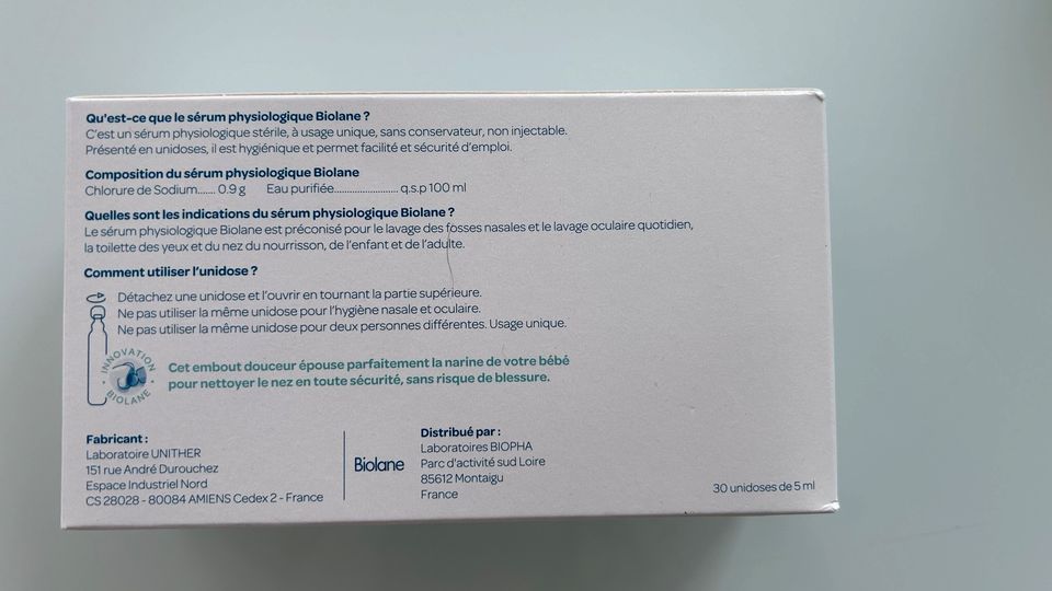BIOLANE – Physiologisches Serum – Baby in Düsseldorf