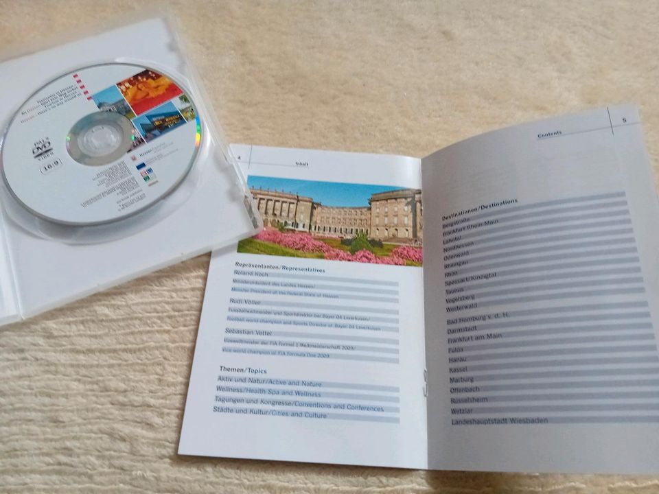 DVD Reiseführer Guide HessenAgentur Tourismus in Hessen in Rottweil