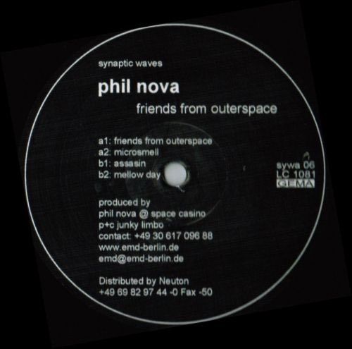 ⭐️2000 Techno ⭐️Berlin Label⭐️Phil Nova - Friends From Outerspace in Graben (Lechfeld)