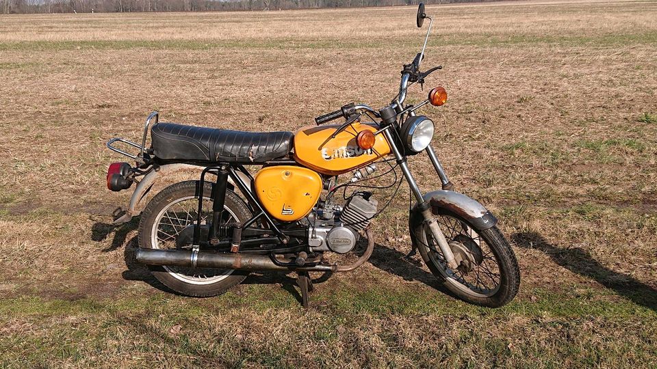 Simson s51 mit KBA Papieren, Baujahr 1987 in Großdubrau