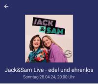 Jack&Sam Podcast Tour Tickets München - Maxvorstadt Vorschau