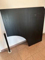 Ikea Eckschreibtischplatte in schwarz mit Tischbeinen Bielefeld - Schildesche Vorschau