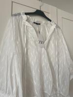 Zara Bluse / Zara Tunika Weiß Stickerei Düsseldorf - Friedrichstadt Vorschau