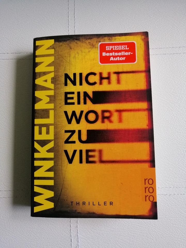 Andreas Winkelmann "Nicht ein Wort zu viel" in Ilmenau