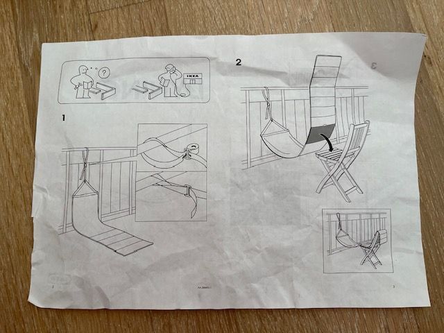 IKEA DYNING - Hängematten / Stuhlauflagen Balkon oder Garten in Hamburg
