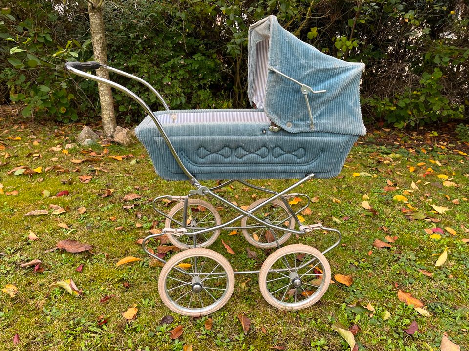 Puppenwagen 60er 70er Vintage Hippie Mid Space Shabby Kay Puppe in Gallmersgarten