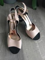 Plateau Sandalen Sandalette schwarz rose Neu Bayern - Abensberg Vorschau