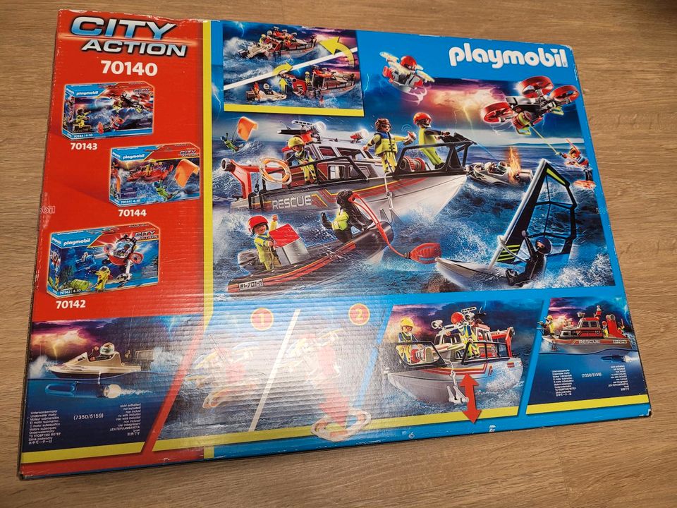 Playmobil 70140 Löscheinsatz mit Rettungskreuzer NEU&OVP in Kösching