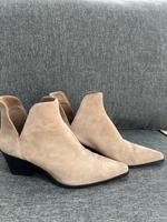 Zara Stiefeletten - beige - Größe 39 - selten getragen Bayern - Würzburg Vorschau