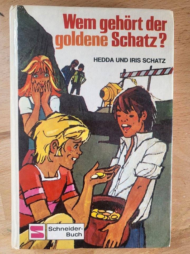 Nostalgie Retro Jugendbuch Wem gehört der goldene Schatz in Oberboihingen