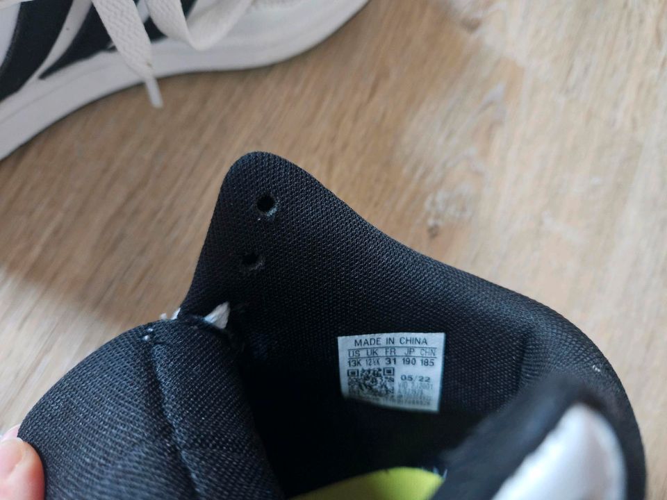 Adidas Sneaker high Schuhe Gr 31 weiß * wie NEU * in Teistungen