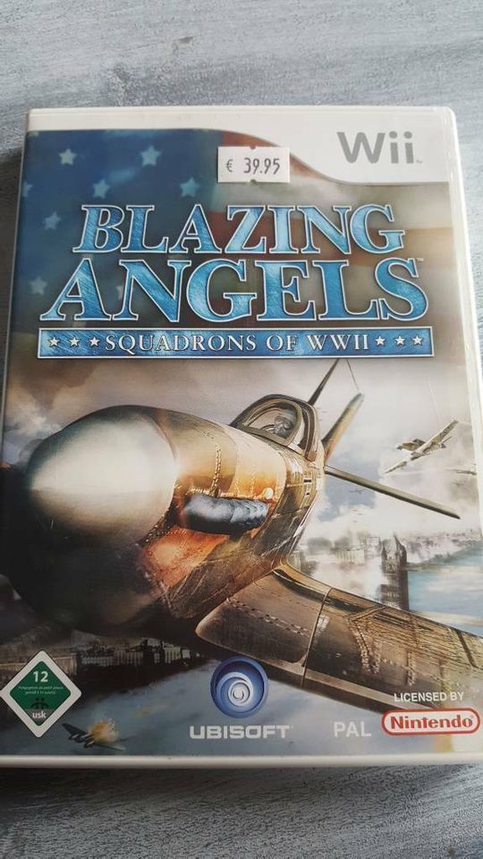 Wii Spiel Blazing Angels in Ludwigslust