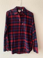 Levi’s Karo Plaid Hemd Bluse Baumwolle Boyfriend Fit Saarland - Blieskastel Vorschau