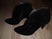 Italy Leder Ankle-Boots Stiefeletten Gr.38 wie neu Lack Schnalle Bayern - Eckental  Vorschau