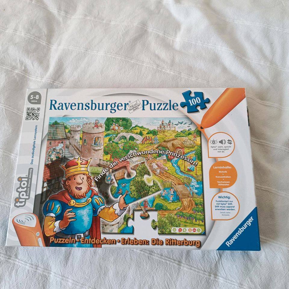 Tiptoi Puzzle Ritterburg Tip Toi Ravensburger in Deggenhausertal