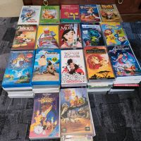 Kinder Filme VHS 80 Stück Free Willy Aschenputtel Bambi Robin Hoo Rheinland-Pfalz - Daleiden Vorschau