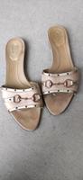 Vintage Gucci Slipper Sandalen 38/39 Satin Rosegold Horsebit Gold Nordrhein-Westfalen - Ratingen Vorschau