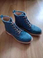 Boots Denim Stiefelette blau Gr. 41 Thüringen - Kahla Vorschau