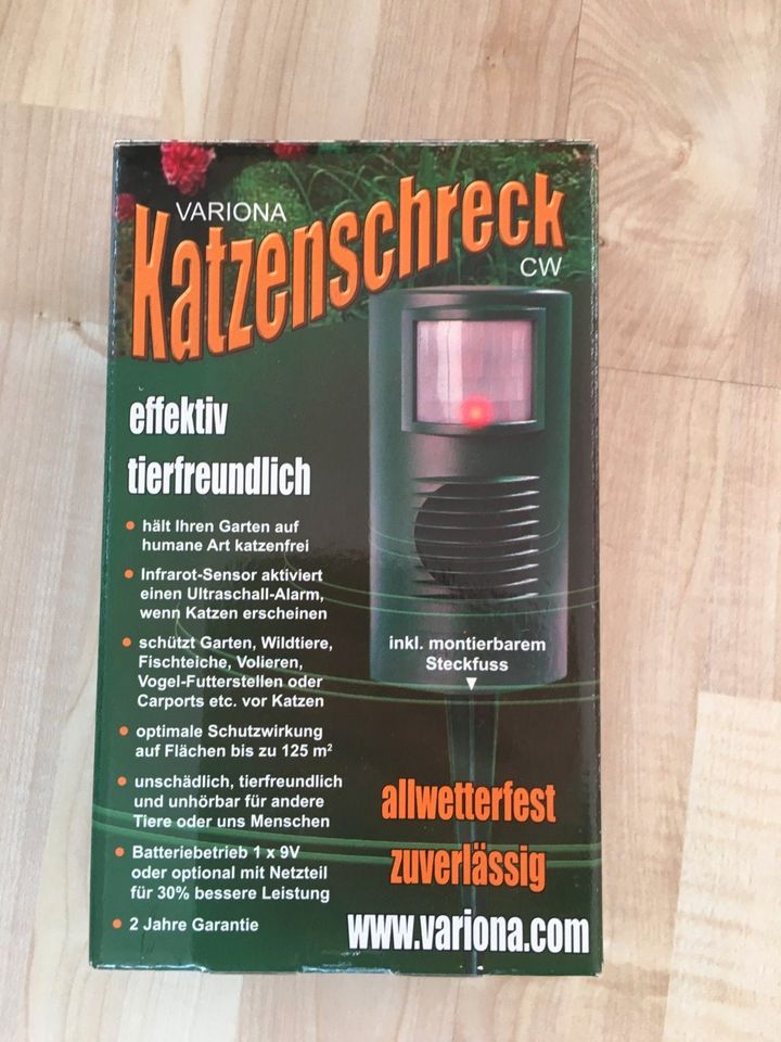 Ultraschall Katzenschreck Cw von Variona mit Infrarot-Sensor in Waldenbuch