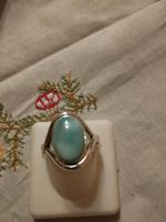 Ring mit Larimar Gr. 20 , 925 Silber Bayern - Jettingen-Scheppach Vorschau