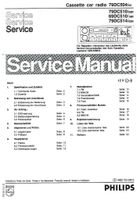 Service Manual Anleitung Philips Auto Kassetten Radio m. Versand Sachsen-Anhalt - Burg Vorschau