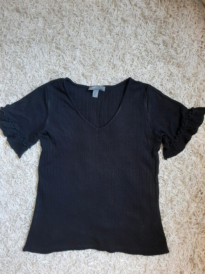 Damen T-Shirt, schwarz, Gr. S in Schieder-Schwalenberg