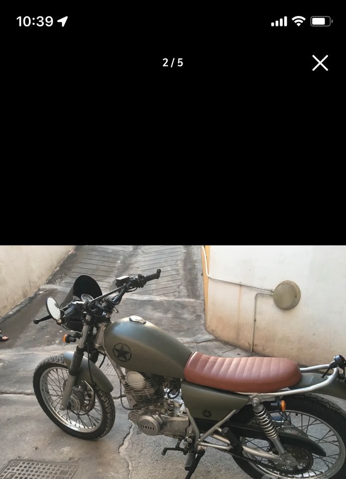 Yamaha SR 250 vintage in Centrum