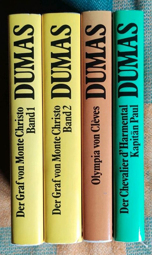 Alexandre Dumas historische Romane komplett Monte Christo, Olympi in Büren