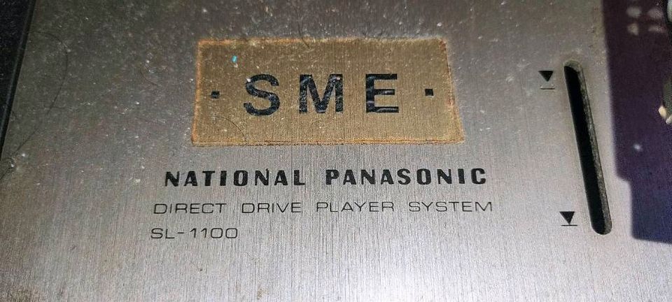 Technics SL 1100 Plattenspieler National Panasonic SME SL 1100 in Berlin