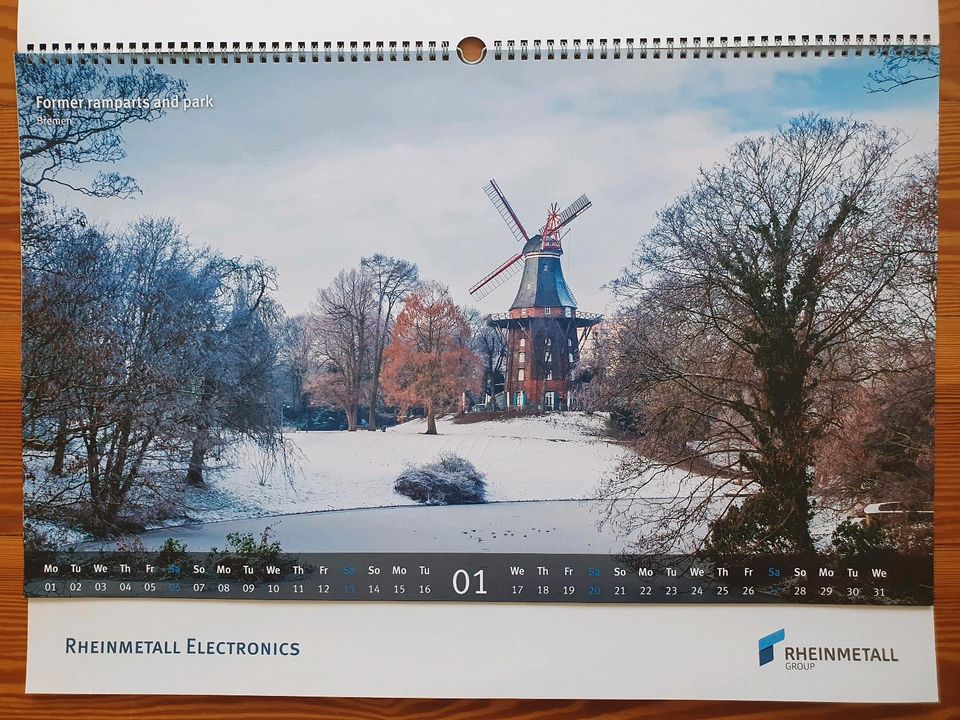 Kalender Rheinmetall STN Atlas in Stralsund