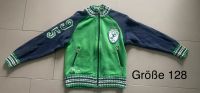 Collegejacke Reißverschlussjacke Sweatjacke Größe 128 H&M grün Bayern - Hausen bei Würzburg Vorschau