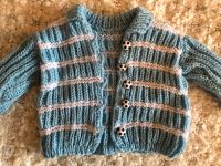 Strickjacke Fußball Baby Handmade 56 Jacke Thüringen - Neudietendorf Vorschau