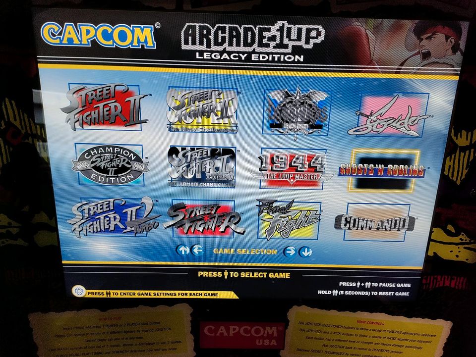 Street Fighter Spieleautomat 12 Spiele in Lüdenscheid