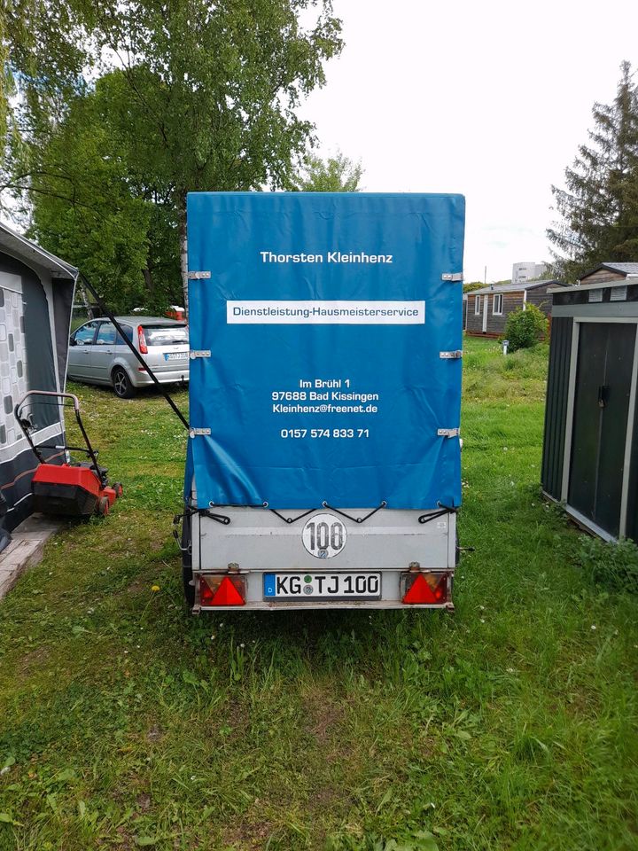 PKW-Anhänger 750 kg mieten verleih in Bad Kissingen