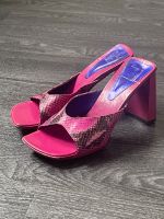 High Heel Pantolette, Gr. 39, pink, Absatz 10 cm, getragen Bayern - Ansbach Vorschau