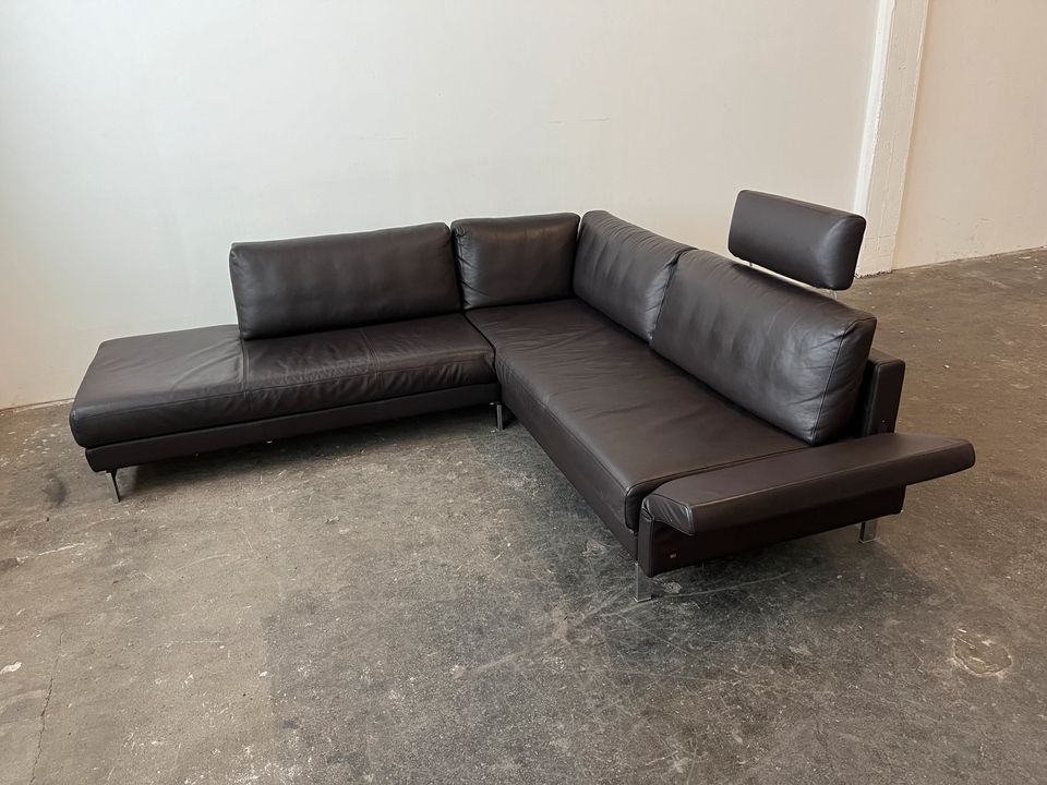 Rolf Benz Vida Designer Ecksofa Couch Leder in Backnang