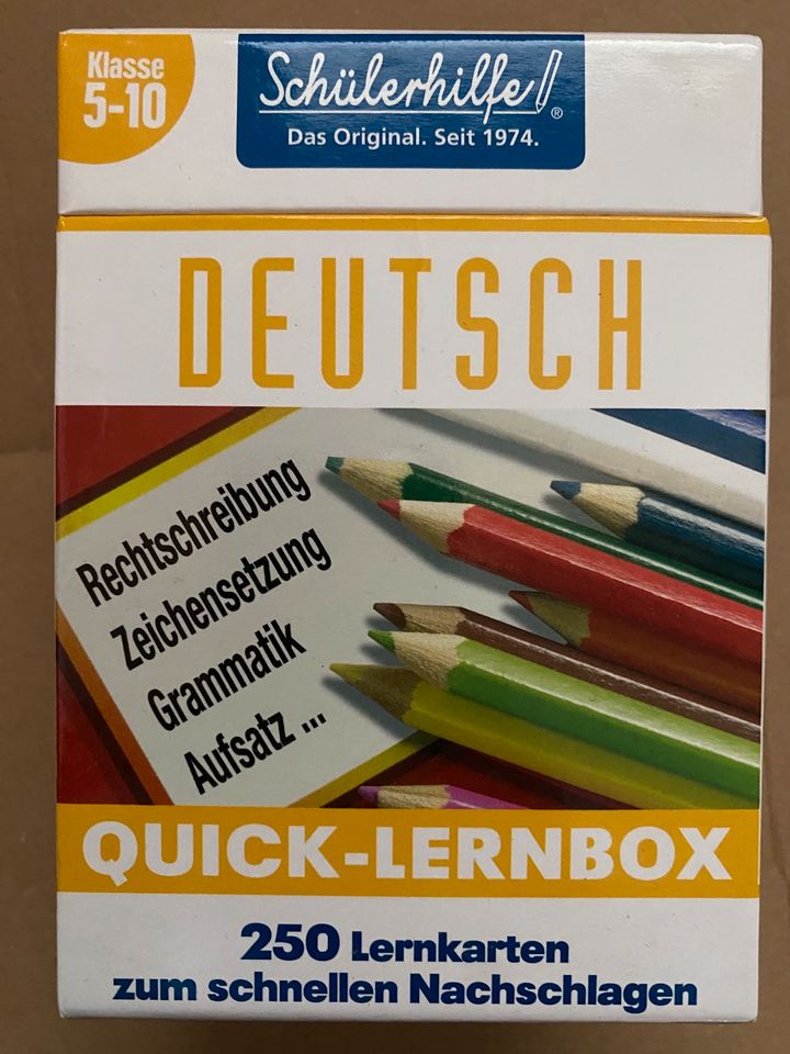 Schülerhilfe Quick-Lernbox Deutsch in Hasselroth