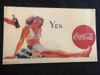 Coca Cola Blechschild Reklame Nordrhein-Westfalen - Brüggen Vorschau