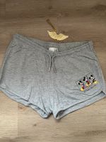 Disney Mickey Maus Shorts Grau Mickey Mouse kurze Hose Pyjama Kreis Ostholstein - Schönwalde Vorschau