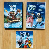 3 DVD Robots Yogi Bär Shaun das Schaf Waschtag Aachen - Aachen-Brand Vorschau